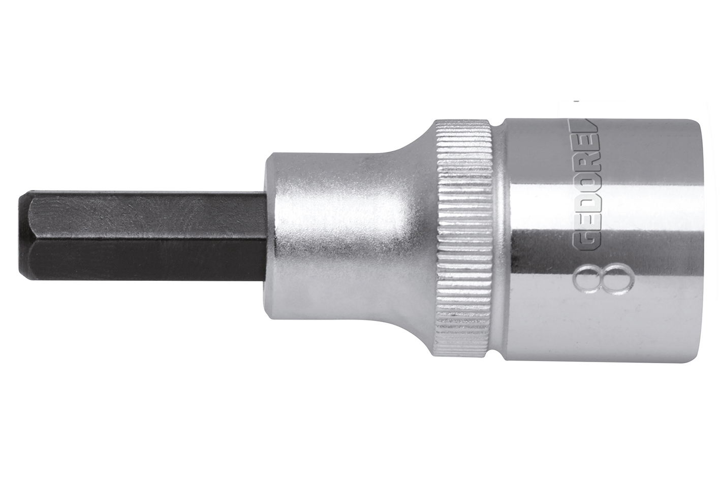 Gedore Red Socket Srewdriverbit1/2 Inch 17mm Long 55mm