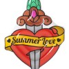 Bestway 1.98m x 1.37m Summer Love Tattoo Pool Float Bestway 1.98m x 1.37m Summer Love Tattoo Pool Float