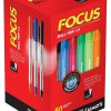 Luxor Focus Icy Ball Pen 1.0mm Blue (Box 50`s) Luxor Focus Icy Ball Pen 1.0mm Blue (Box 50`s)