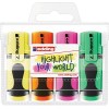 Edding 7/4 Mini Highlighter Set 4Pcs. Edding 7/4 Mini Highlighter Set 4Pcs.