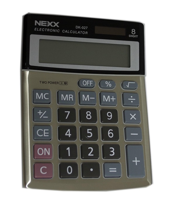 Nexx DK027 8 Digit Desktop Calculator.
