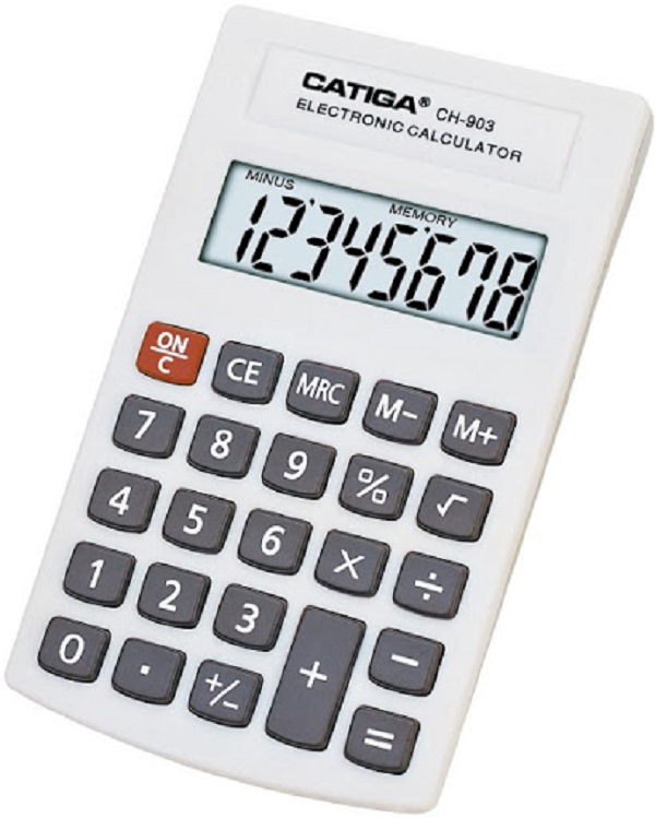 Nexx CH903 8 Digit Palm Fit Calculator.