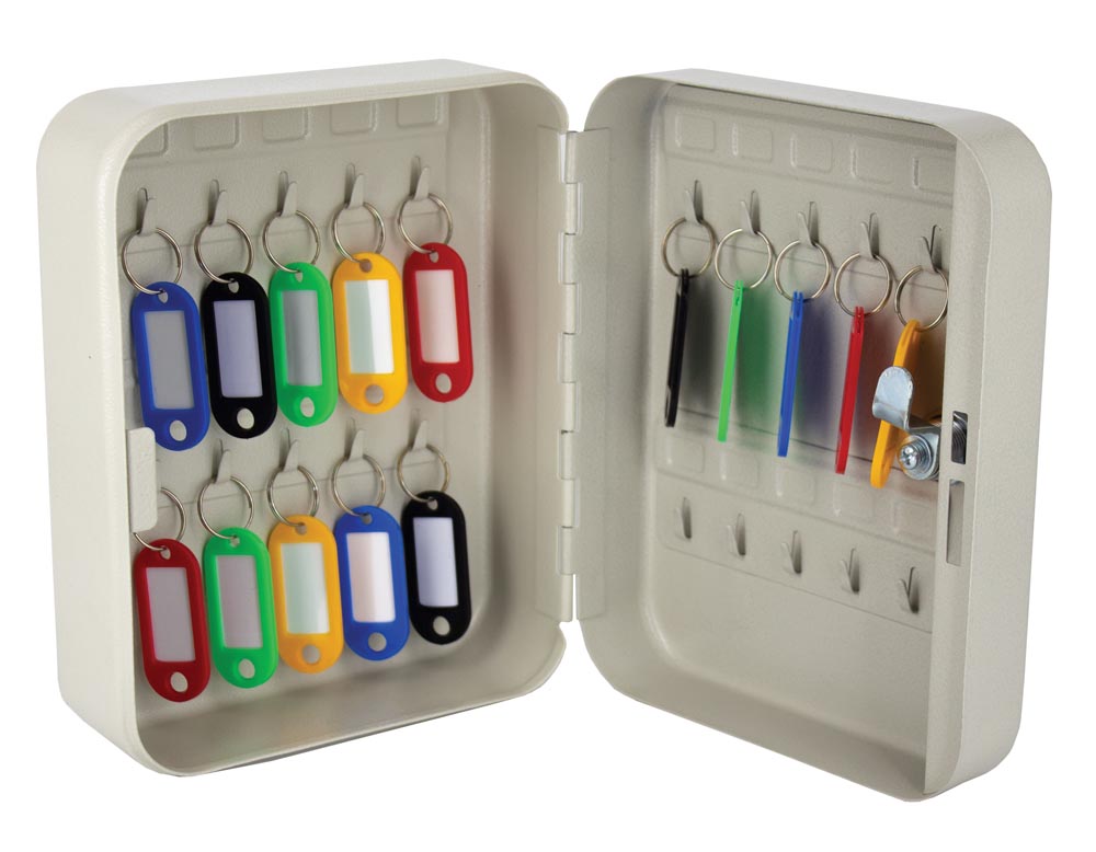 Treeline Beige Key Cabinet – 20 Keys