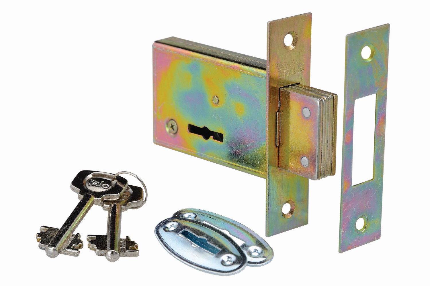 Yale 5 Lever Gate Lock Blister