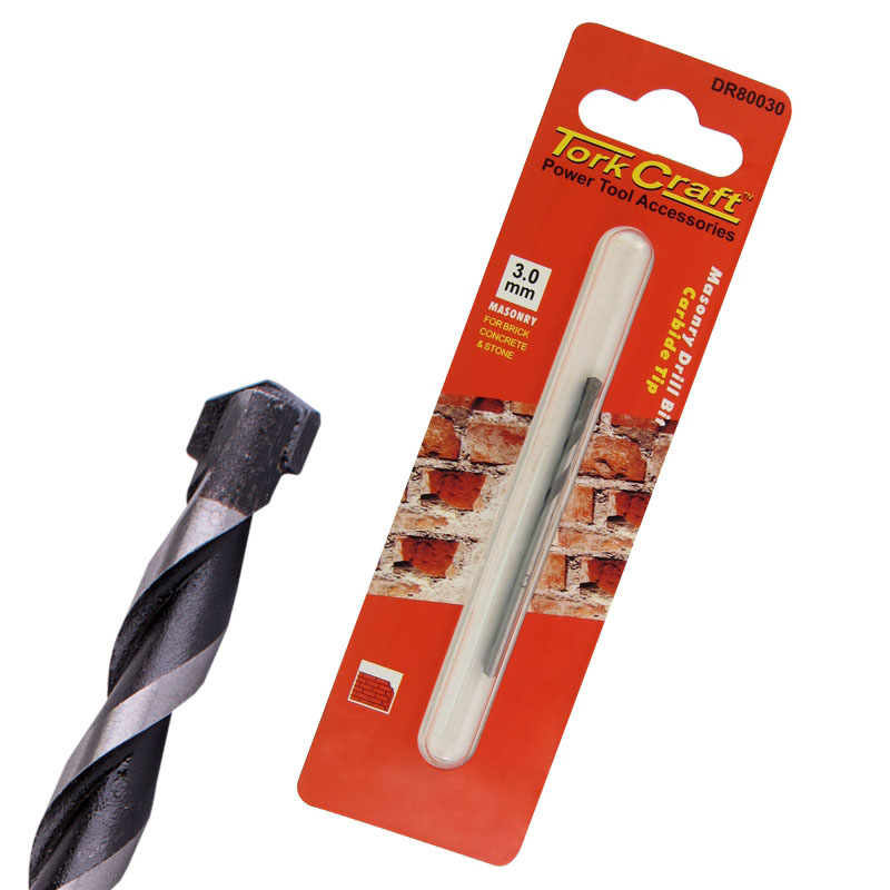 Drill Bit Masonry/Concrete  3.0Mm 1/Card