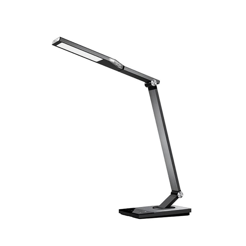 TaoTronics LED Desk Lamp Touch Dimmer With USB Charging Port – Silver