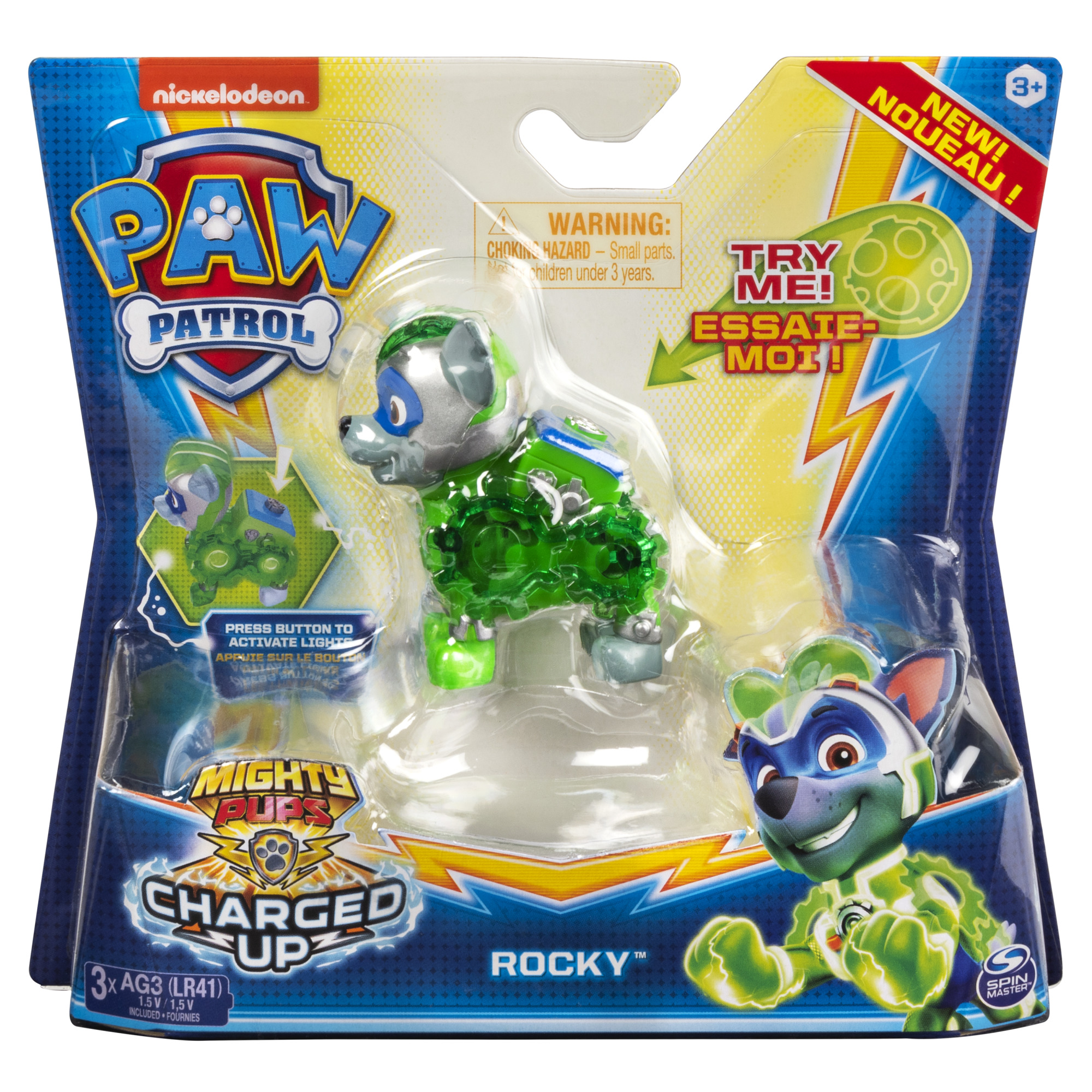 Paw Patrol Charged Up Hero Pups – Rocky