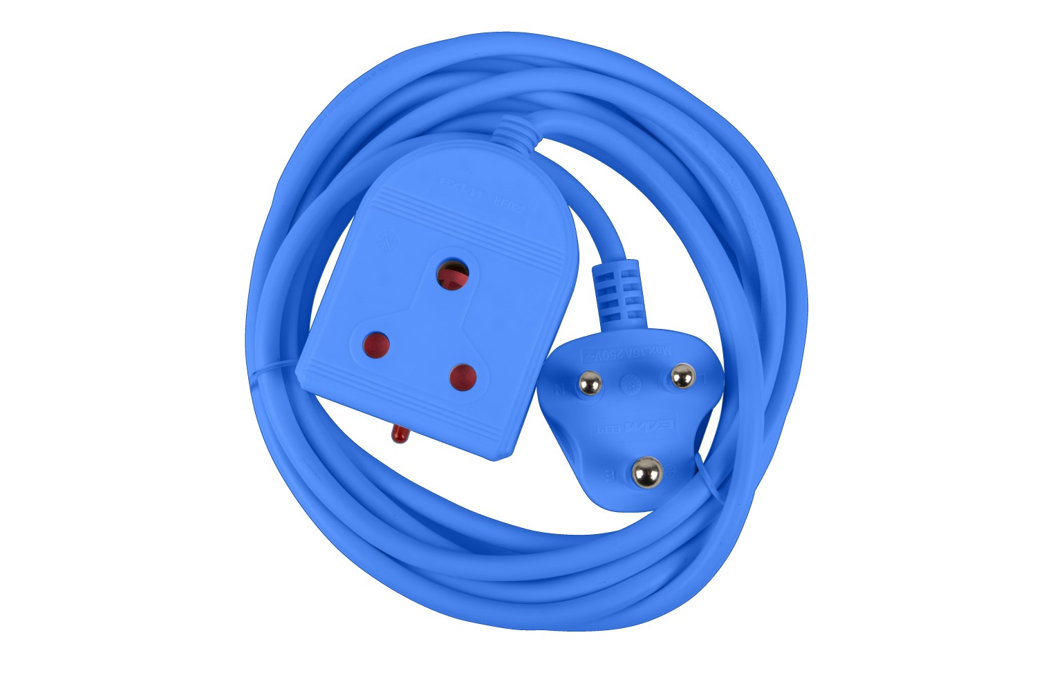 Electricmate 10 Amp Extension Lead 3m Blue