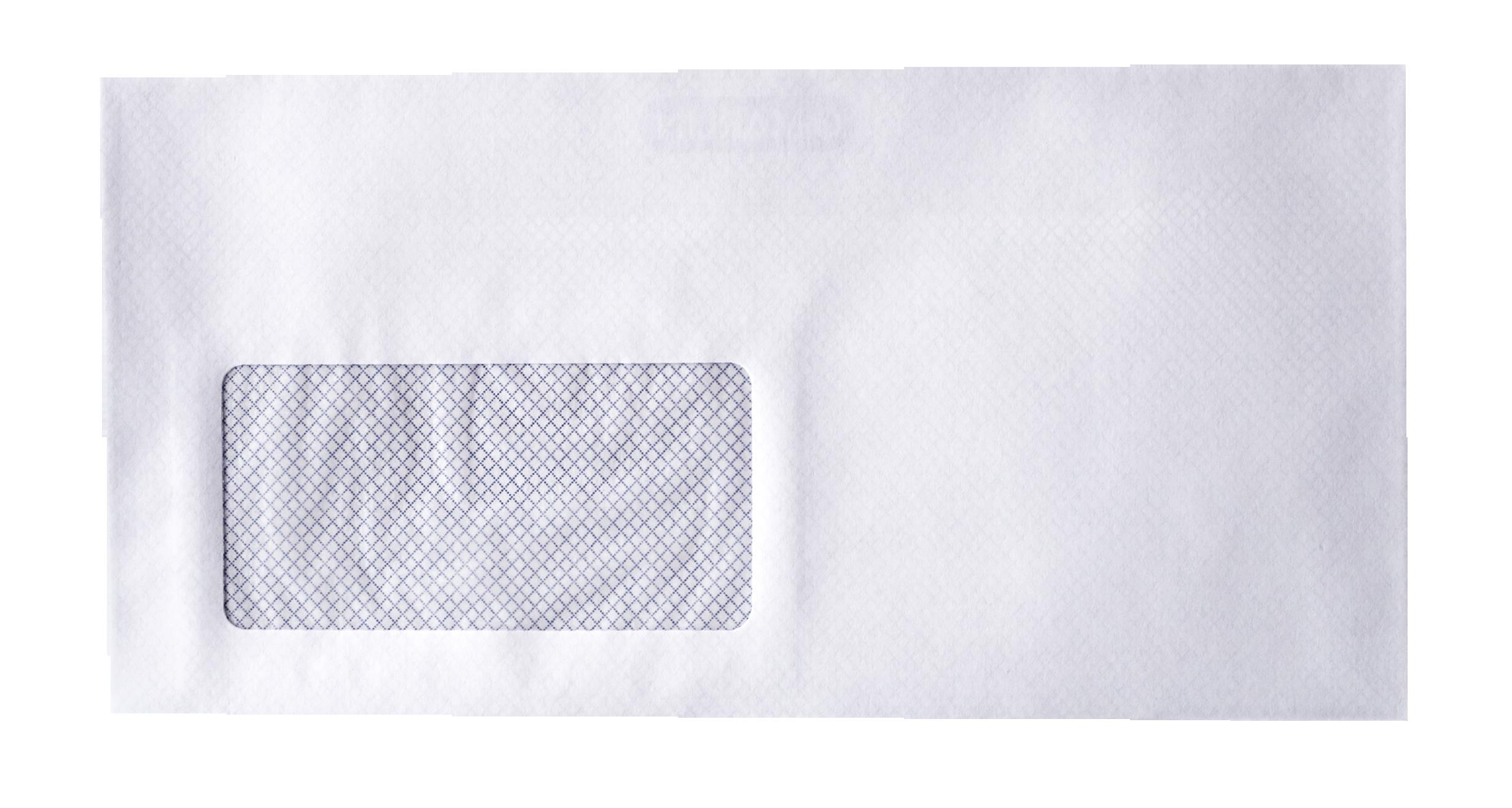 Marlin Envelopes DL White with Window Self Seal 500’s