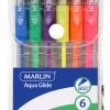 Marlin Neo-Nib Neon gel ink pens 6’s assorted 0.8mm tip Marlin Neo-Nib Neon gel ink pens 6’s assorted 0.8mm tip