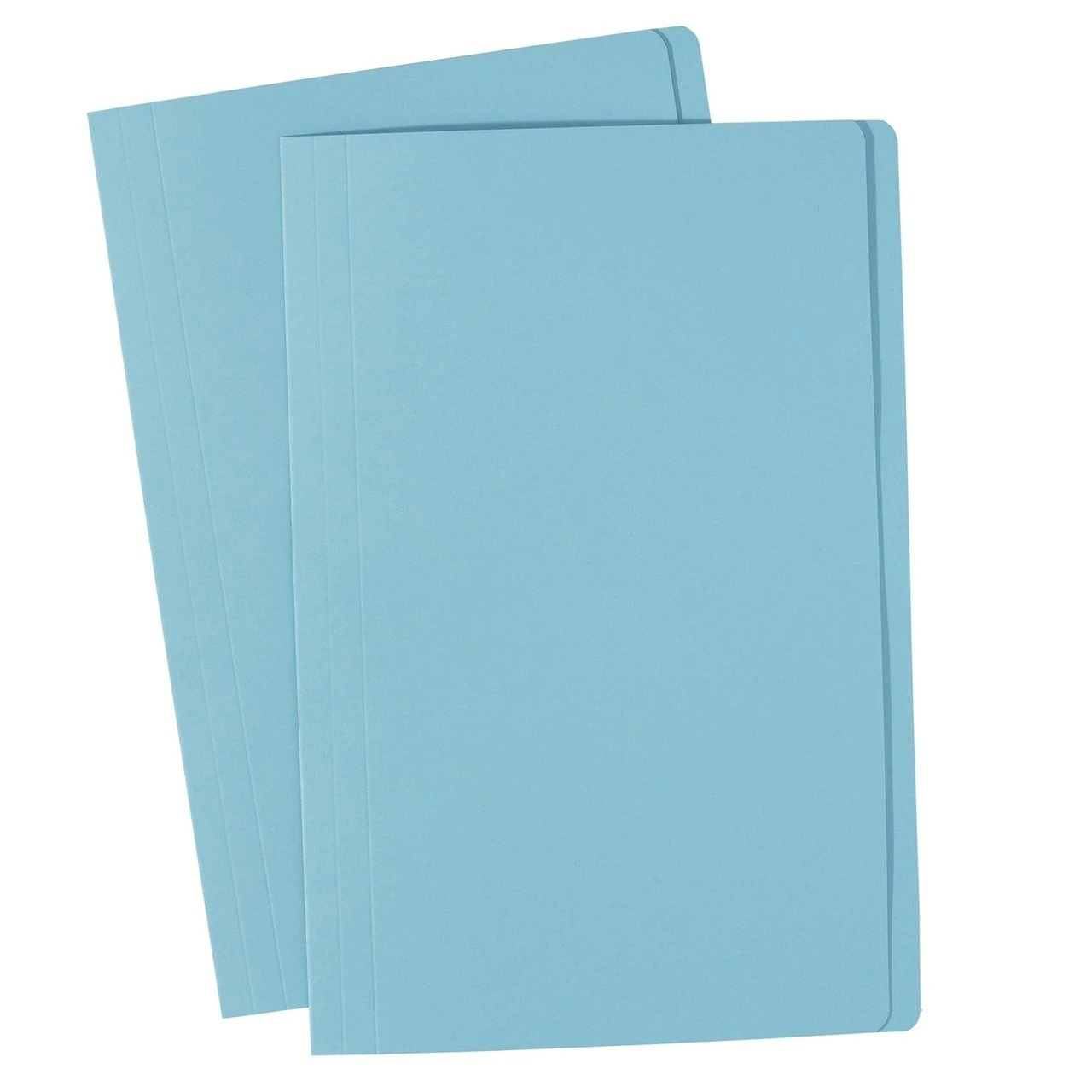 Flat files / folders Foolscap Tag 10’s Blue