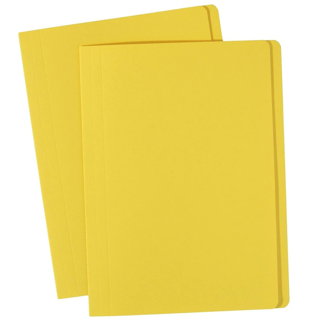 Flat files / folders Foolscap Tag 10’s Yellow