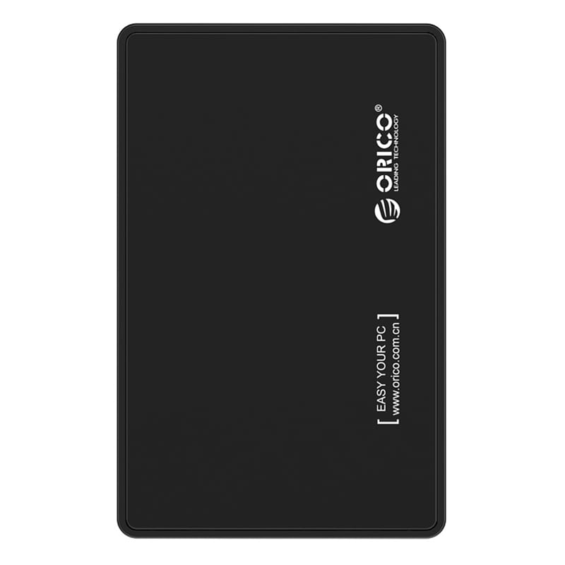 Orico 2.5″ USB2.0 External HDD Enclosure – Black
