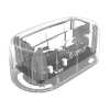 Orico 3.5″/2.5″ USB3.0 Transparent HDD Dock – Transparent Orico 3.5″/2.5″ USB3.0 Transparent HDD Dock – Transparent