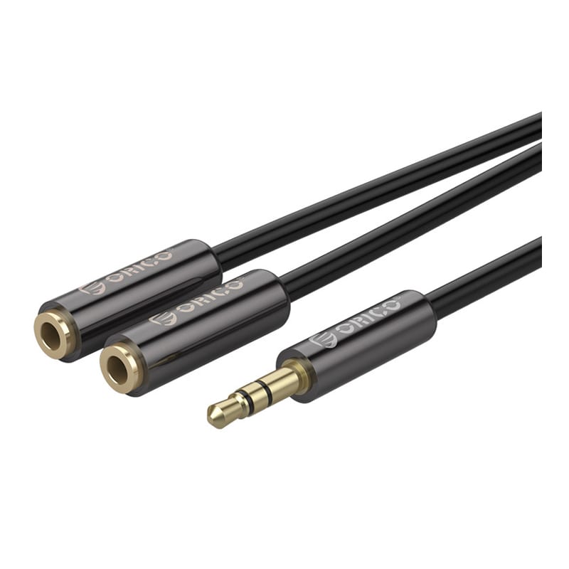 Orico 3.5mm Male to Dual Female 25cm Audio Splitter Cable