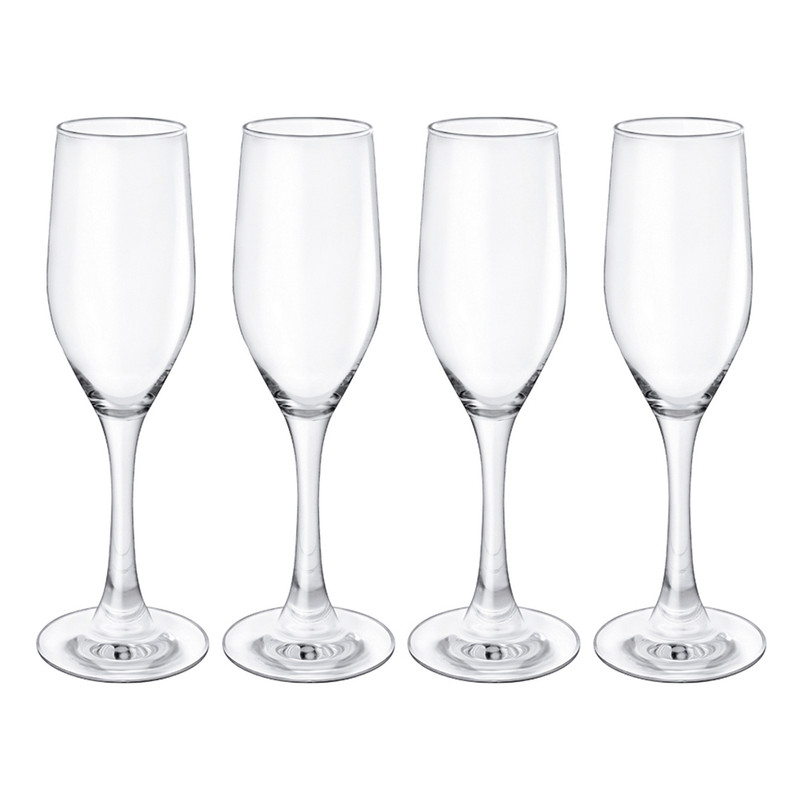 Borgonovo Ducale Flute 170ml 4 Piece Set