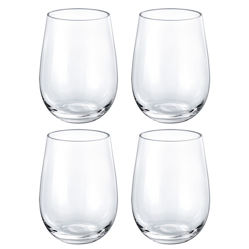 Borgonovo Ducale Stemless 490ml 4 Piece Set