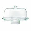 Borgonovo 6-In-1 Footed Glass Plate Dome Borgonovo 6-In-1 Footed Glass Plate Dome