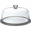 Borgonovo Palladio Cake Plate With Dome Borgonovo Palladio Cake Plate With Dome