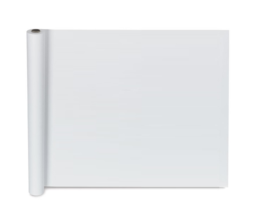 Treeline Art Paper Roll Easel Refill – White – 450mm x 10m – Pack of 4