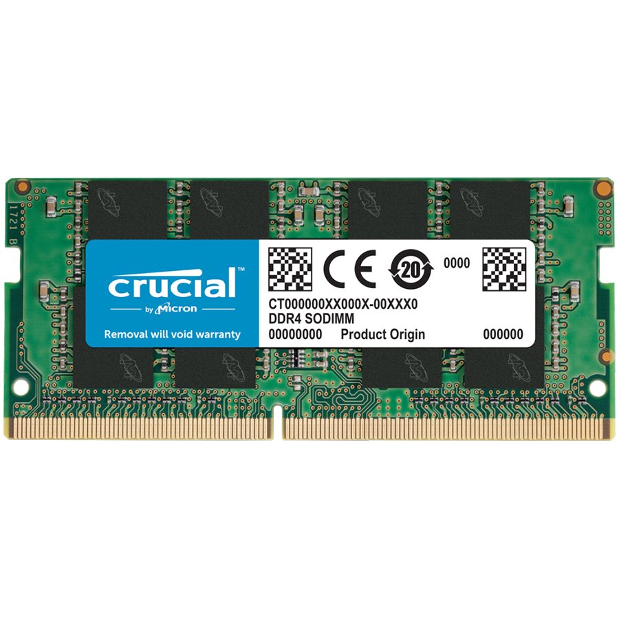 CRUCIAL 16GB DDR4 2666MHZ SO-DIMM