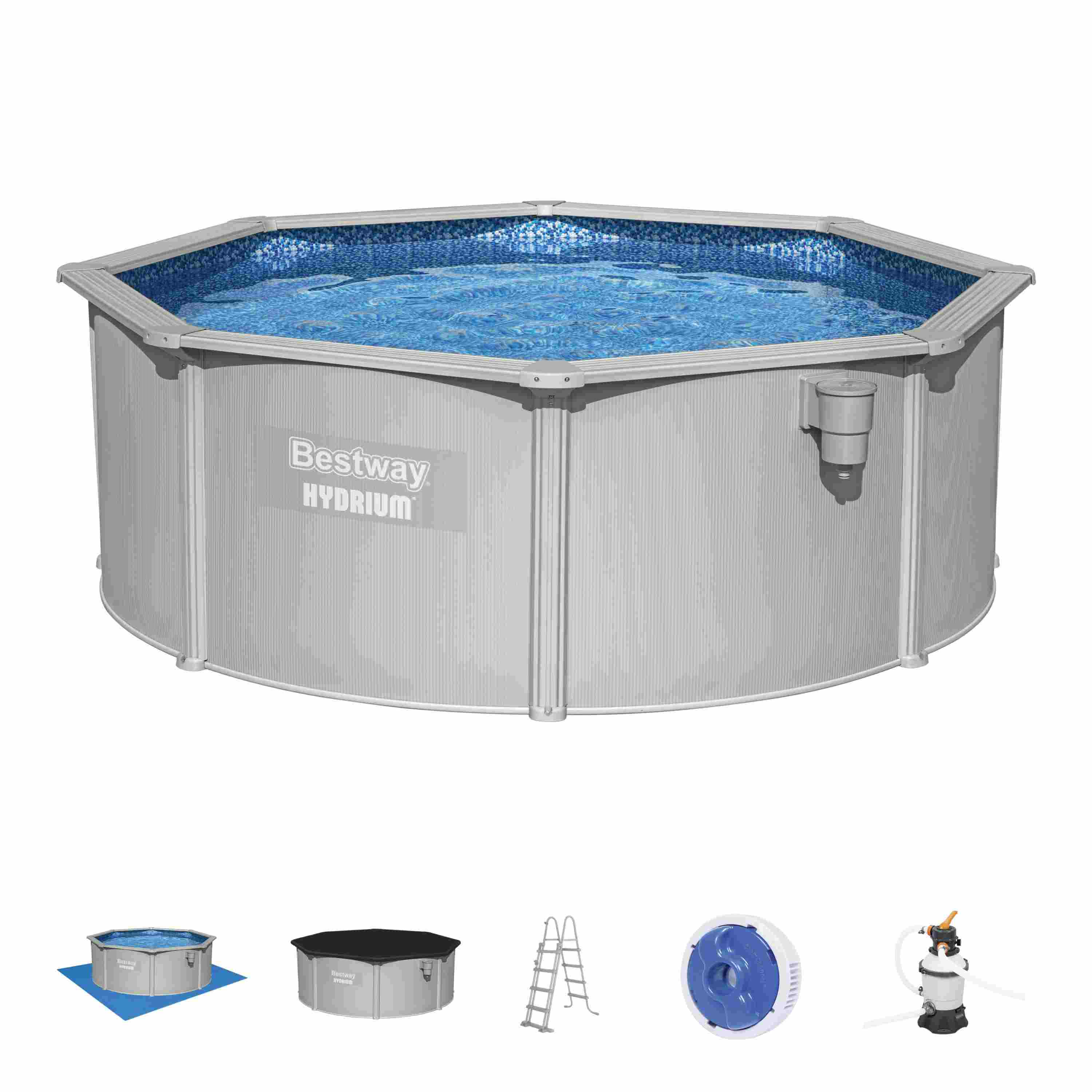 Best way Hydrium Poseidon 3,6 x 1,2M – with SandFilter