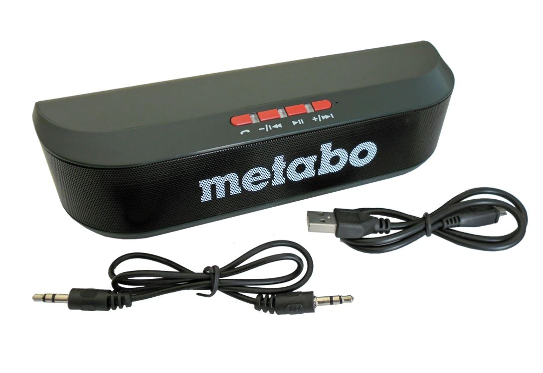 Metabo – Bluetooth Speaker – Stereo 2 x 5 watts (657019000)