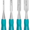Total Tools 4 Piece Industrial Wood Chisel Set Total Tools 4 Piece Industrial Wood Chisel Set