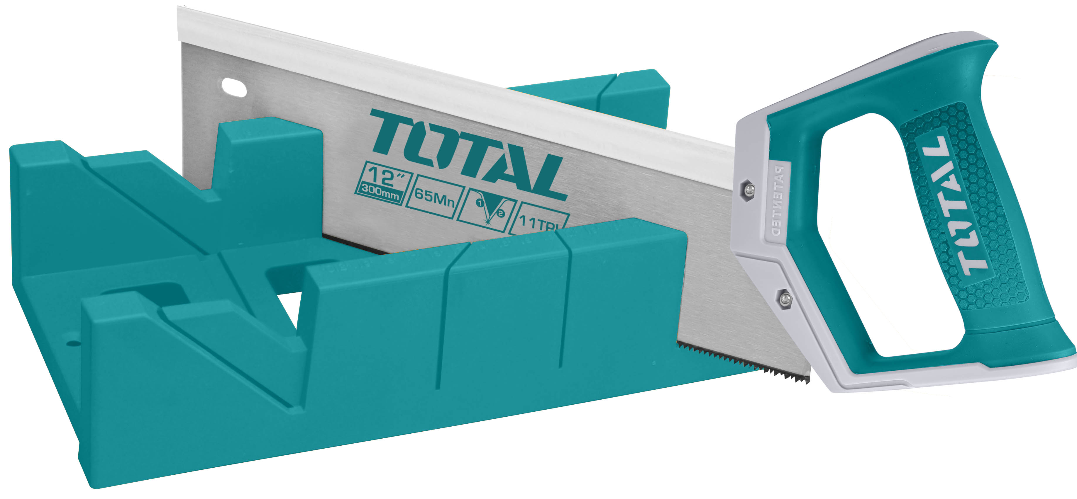Total Tools Mitre box and back saw set