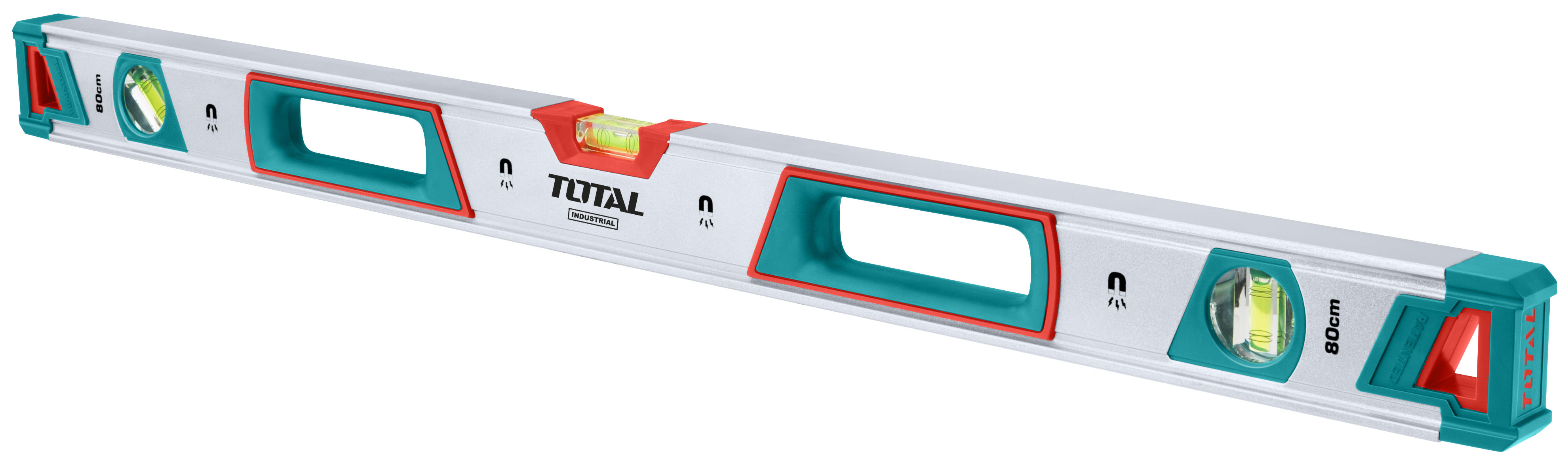 Total Tools 80cm Industrial Spirit level(With powerful magnets)