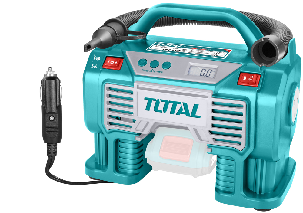 Total Tools 20V Lithium-Ion 160PSI auto air compressor