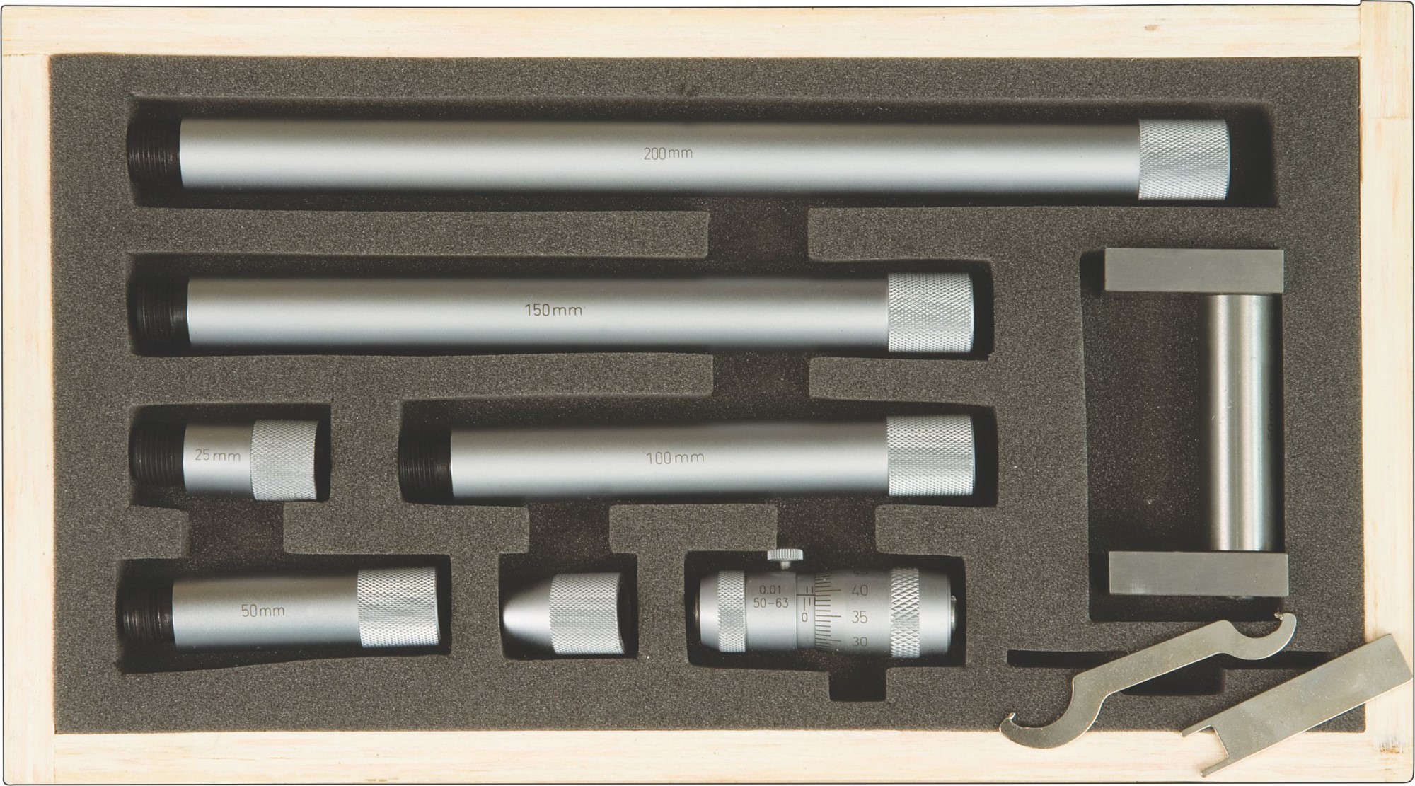 Moore & Wright Micrometer – Inside – Tubular 50-600