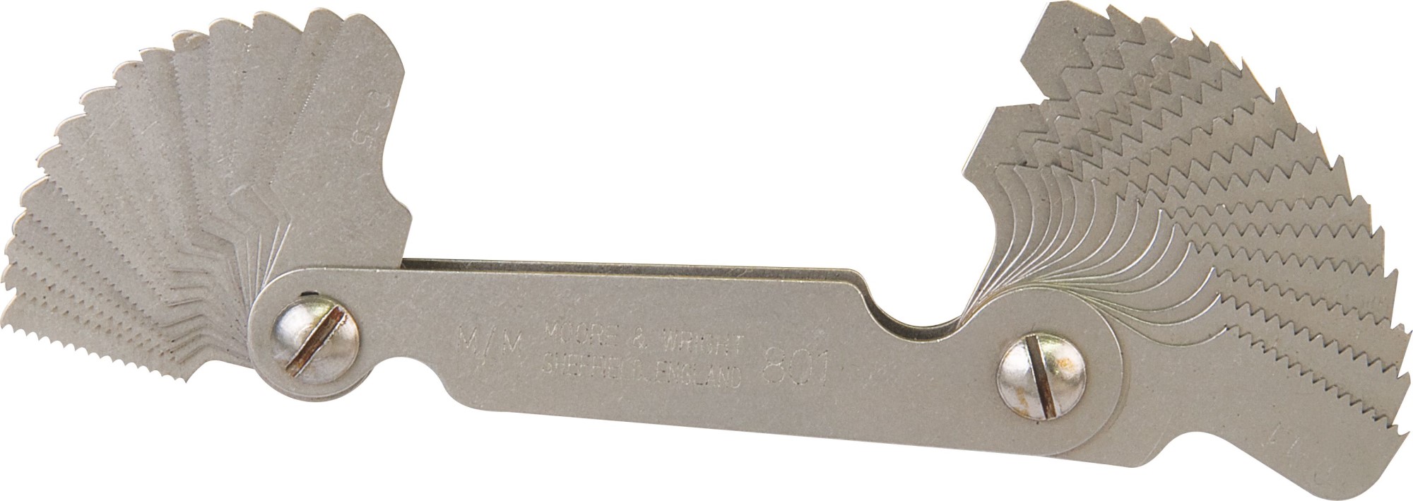 Moore & Wright Gauge Screw Pitch Si Metric 30 Blades