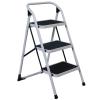 Ladder – Portable 3 Step Folding Ladder – Folding, Non Slip and Stable Ladder – Portable 3 Step Folding Ladder – Folding, Non Slip and Stable