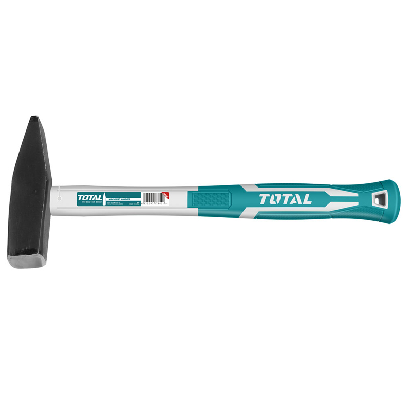 Total Tools Machinist Hammer 300g TPR Grip Handle