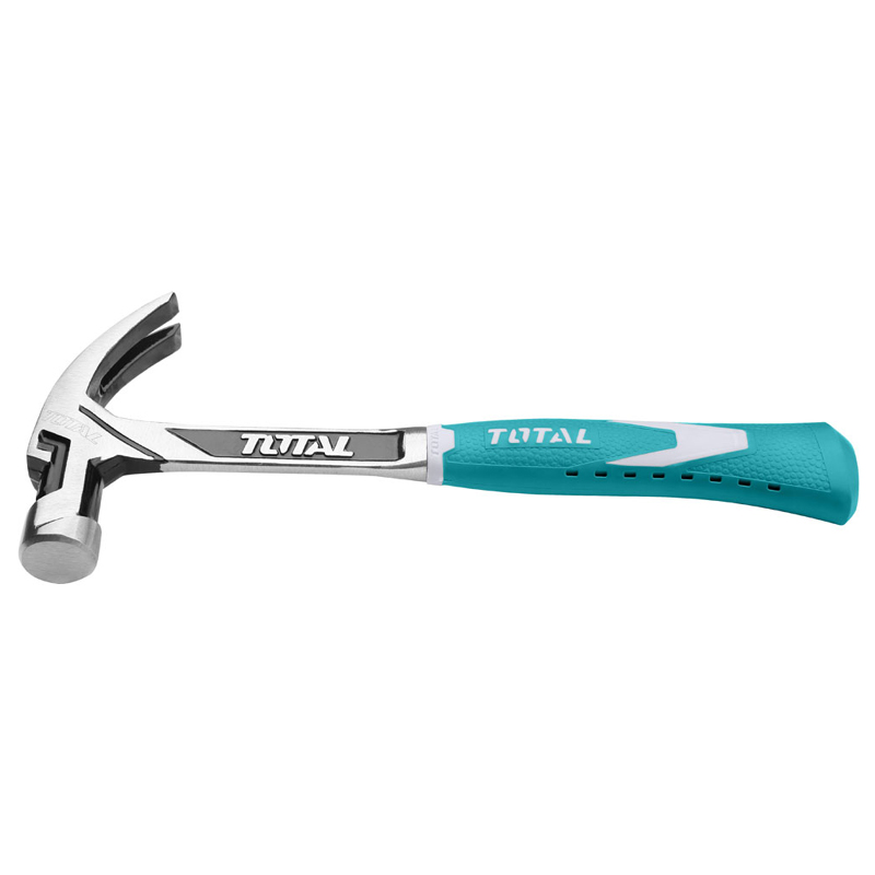 Total Tools 450g Industrial Claw Hammer