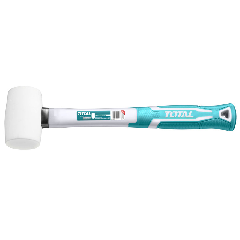 Total Tools Industrial Rubber Hammer 450g (16oz)