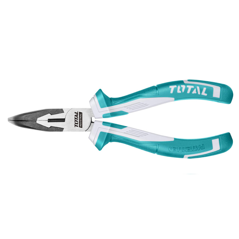 Total Tools Industrial Bent Nose Pliers 160mm (6″)