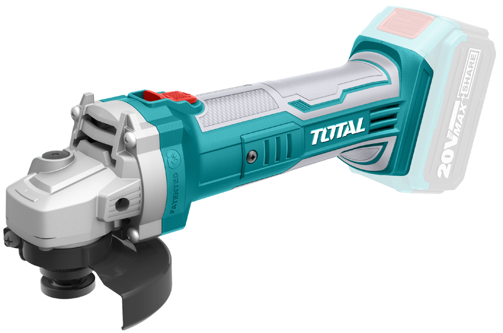 Total Tools 20V Lithium-Ion Industrial Angle Grinder