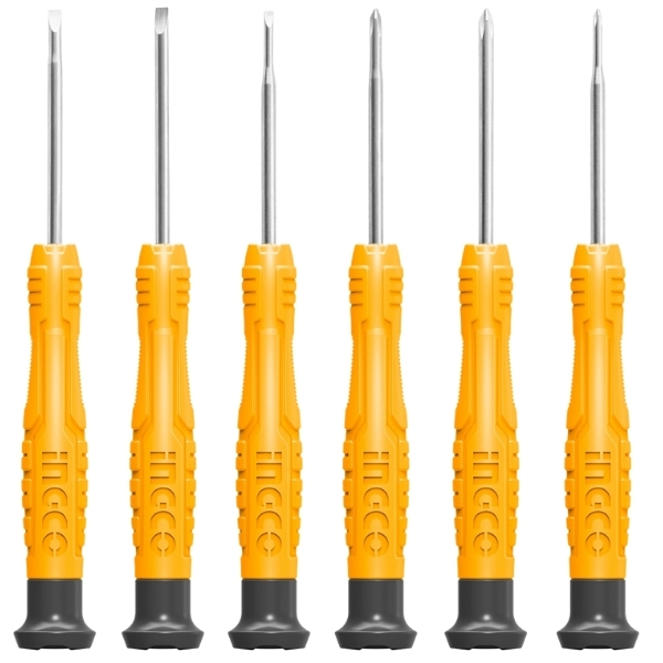 Ingco – Precision Screwdriver Set – (6 Pieces)