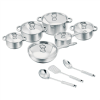 Salton 15 Piece Pot Set Combo Salton 15 Piece Pot Set Combo