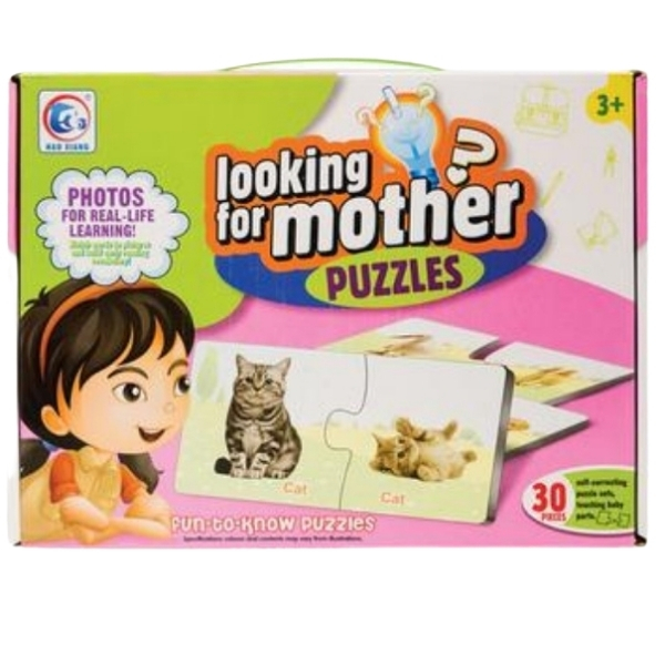 SourceDirect – Looking For Mother Puzzles – (30 Pieces)