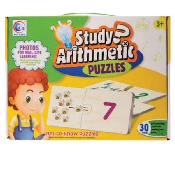 SourceDirect – Math / Study Arithmetic Puzzles – (30 Pieces)