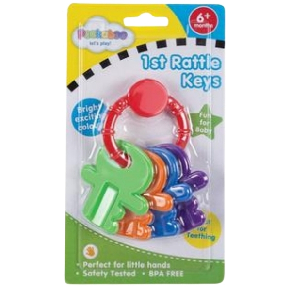 SourceDirect – Baby Rattle – 4 Keys (6 Months +)