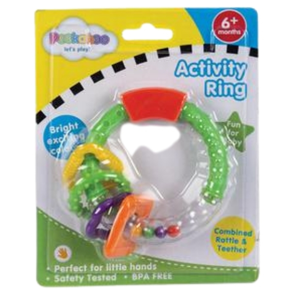 SourceDirect – Baby Rattle Ring / Activity Ring (6 Months +)