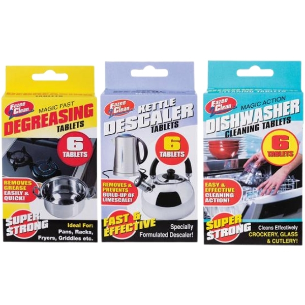 SourceDirect – Kettle Descaler, Dishwasher & Decreasing Tablets – 18 Pieces