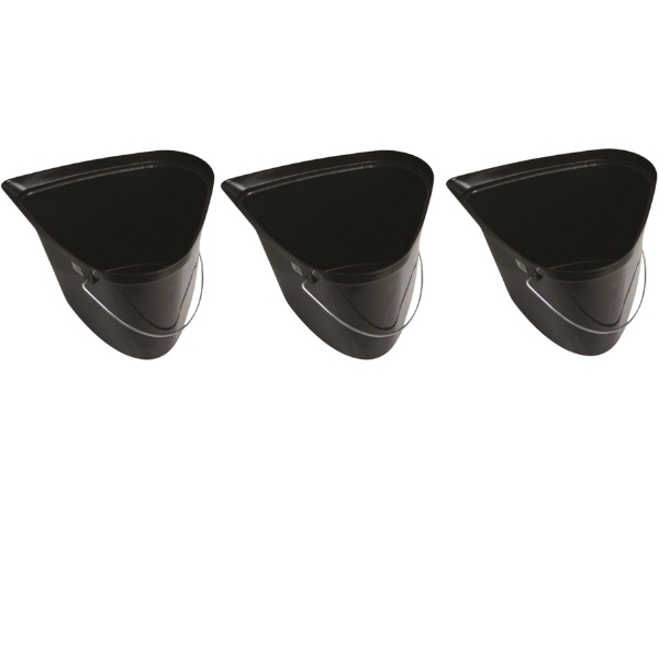 MTS – Triangular Builders Bucket – (12L) – Bulk Pack of 3