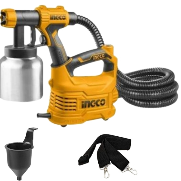 Ingco – Spray Gun With Aluminium Tank / Paint Sprayer – Floor Based (550W)