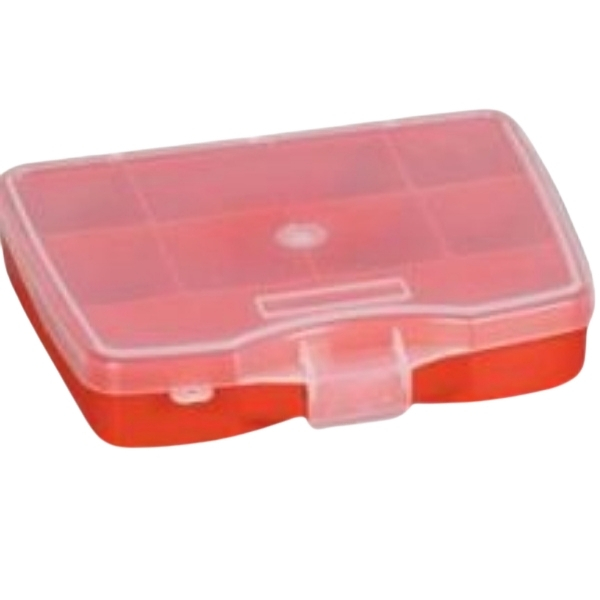 Port-Bag – 8 Compartment Toolbox – 17cm – Red