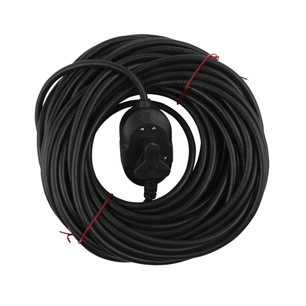 Digitech 20M Heavy Duty Extension Cord 2.5mm 16amp – Black